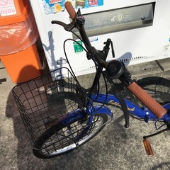 ⭐︎ドリーム2号館⭐︎ 折りたたみ自転車 Folding Bicycle/20インチ折りたたみ/青の画像