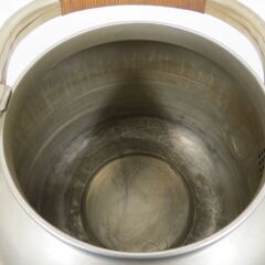 日軽アルミ アルミ製 薬缶 やかん 10L 幅35cm×奥行27cm×高さ38cmの画像