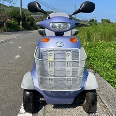 クボタ セニアカー EW40　ラクロード シニアカー／電動カート／電動車いす介護 安全装置 12Vソケット 宮崎の画像