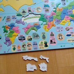 学研　日本地図　パズル　知的玩具の画像