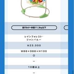 【値下げ！】ジャンパルー　フィッシャープライス　レインフォレスト　の画像