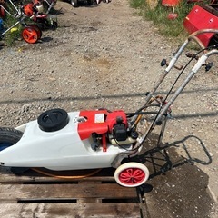 みのる産業　手押し噴霧機 FE-25 ラクスター 25L　混合燃料 走行動力噴霧機　動墳 噴霧機　噴霧器　散布 消毒　除草　防除 薬剤　宮崎の画像