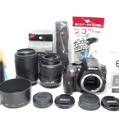 Wi-Fi機能 Nikon D5300 ダブルレンズセット バリアングル液晶の画像