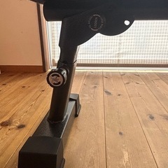 【折りたたみ式・高さ調節可能】フラットベンチ　トレーニング用の画像