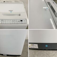 2022年製 日立/HITACHI 全自動洗濯機 ビートウォッシュ 7.0kg BW-V70G ナイアガラビート洗浄 コンパクト 中古家電 店頭引取歓迎 R10032の画像