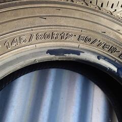 軽貨物用タイヤ 145/80 R12 2023年制の画像
