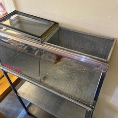 アンティーク　骨董ガラスケースの画像
