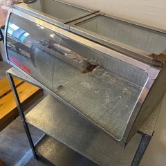 アンティーク　骨董ガラスケースの画像