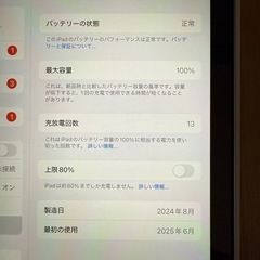 iPad mini (A17 Pro)+ケース＋ペンシル の画像