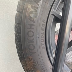 マツダCX-60スタッドレスタイヤ　ホイール　ラック 18インチの画像