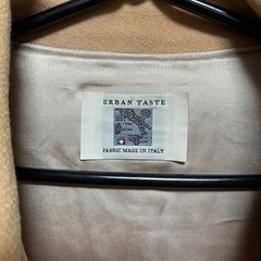 URBAN TASTE ベージュ チェスターコート(LL)の画像