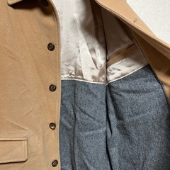 URBAN TASTE ベージュ チェスターコート(LL)の画像