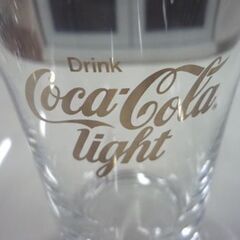 Coca-Cola light グラス 6個セット 高さ12.2cm コカ・コーラ・ライト タンブラー ノベルティグッズ コレクション 札幌市東区 新道東店の画像