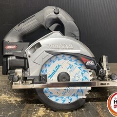 【引き取り限定】【中古品】makita マキタ HS005GRDXB 充電式マルノコ ブラック 125mm バッテリ(40Vmax/2.5Ah ※使用回数各1回)×2・充電器・ケース付の画像