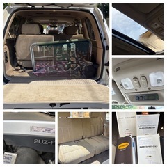 GH-UZJ100W-ランクル100＊H15,14万㌔,SR,ﾒｰｶｰナビ,8人乗  の画像
