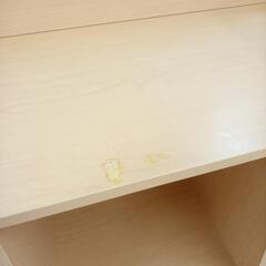 リユースのサカイ太田店★ジモティ割あり★  収納棚 木目H84×D40×W93 クリーニング済み OJ10775の画像