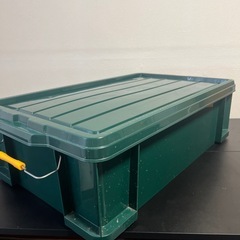 JEJアステージ 収納ボックス STボックス #50 DKグリーン 奥行71.6×高さ20.8×幅42.5cmの画像