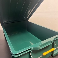 JEJアステージ 収納ボックス STボックス #50 DKグリーン 奥行71.6×高さ20.8×幅42.5cmの画像