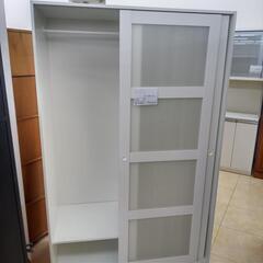 リユースのサカイ太田店★ジモティ割あり★ IKEA ワードローブ ホワイト H190×D57×W83.5 クリーニング済み OJ10779の画像