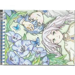 似顔絵　世界に1枚オリジナルのイラスト（プレゼント・ペットメモリアルなど）の画像