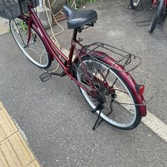 リサイクルショップどりーむ荒田店　No464 自転車　ママチャリ　２４インチ　王道のママチャリ♪　シンプルで乗りやすい♪の画像