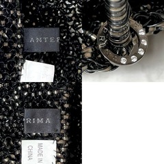 【極美品】ANTEPRIMA アンテプリマ ワイヤーバッグ ハンドバッグ スクエア ブラックの画像