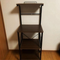 ニトリ　
木製4段キッチンラック の画像