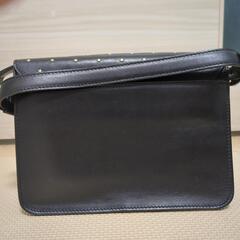 FURLA フルラ メトロポリス ハンドバッグ スタッズ 2WAY レザー 黒の画像