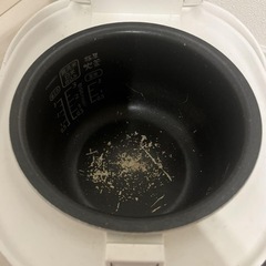 炊飯器 炊飯ジャー 3合炊き アイリスオーヤマ RC-MD30-W ホワイトの画像