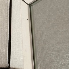 姿見　鏡　白色の画像