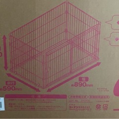 犬用 ゲージ クレートの画像