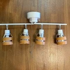 新品同様　カフェ風シーリングライトの画像