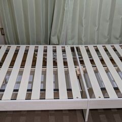 宮付すのこシングルベッド　未使用品の画像