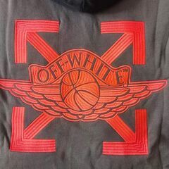 OFF-WHITE x NIKE AIR Jordan Hoodieの画像