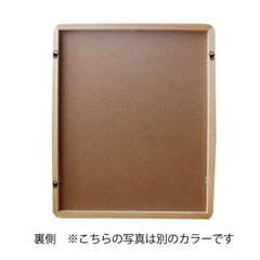 新品！未使用♪ 天然木の鏡 ミラー 直径40×48cm 日本製！ブラウン 4930344070376 過剰在庫処分価格 アウトレットの画像