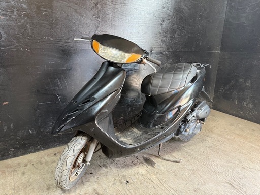 ★支払総額3.3万円★激安バイク続々入荷中！ なんでも買取ます！ ホンダ ライブディオ 黒 AF34 人気のライブ！ 2ストのためオイル注ぎ足すだけ！ バッテリー新品！ カスタムベースに♪ ダイヤカットシート！