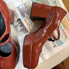 CHARLES&KEITH ブロックヒール/メリージェーン の画像