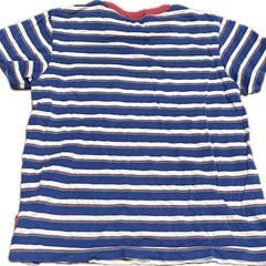 キッズ ミキハウス 半袖Tシャツ ストライプ 120センチ の画像