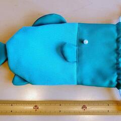 🍀ハンドメイド🍀魚の巾着の画像