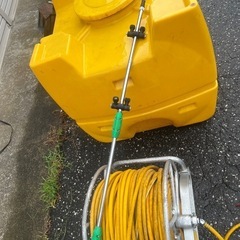 農薬 タンク 動噴ホースセット エンジン動噴 消毒 貯水タンク 薬剤 雨水 散水の画像