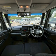 【支払総額19.8万円】人気車種！N-BOX車検令和8年11月機関良好 内外装良好 純正ナビ 両側パワスラ 即日納車ok どんな方にもオススメ★の画像