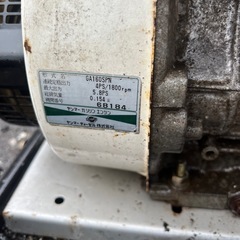 ヤンマーセット動力噴霧機 エンジン ガソリン 動噴 丸山 高圧洗浄機の画像