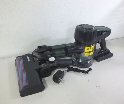 Laresar コードレスクリーナー Elite2 充電式 スティッククリーナー 掃除機 グリーン系×ブラック ☆ 札幌市 北区 屯田