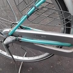 26インチ 🚲 中古 自転車 11,800円 🔁3段切替 🔑鍵新品 💡オートライト付 新規防犯登録料コミ 929の画像