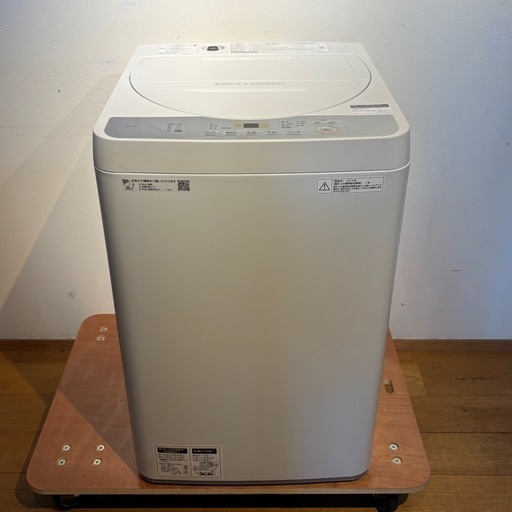 SHARP シャープ ES-GE5C-W 2019年製 5.5kg 洗濯機