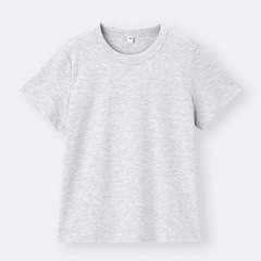 コットンスムースクルーネックTシャツ3枚の画像