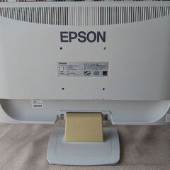 EPSON LD22W62S 21.5inchWide 液晶モニター 1920x1080 画面線キズ、外装焼け有の画像