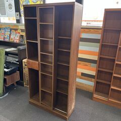 店頭引き渡し 中古 本棚 木製 収納 大きめ 家具 の画像