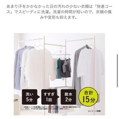 ドラム式洗濯機の画像