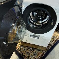 シャ一プ　ドラム式洗濯乾燥機　超音波ウォッシャ一付の画像